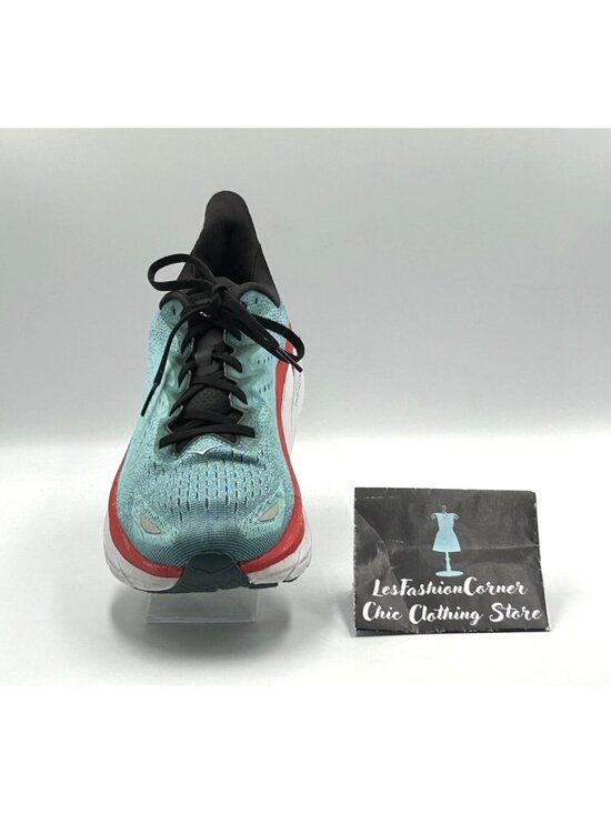 Hoka One One Men\'s Teal Aquarelle Clifton 8 Running Athletic Shoes Sz 11.5D 3021 main image 10